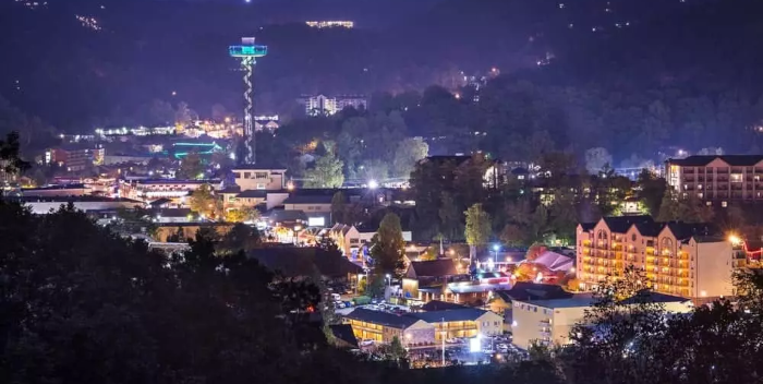 Gatlinburg at Night