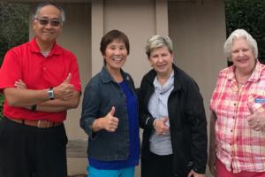 Clingman Dome – Susan Zamuto, Charlotte NC; Carmine Diaz, Ft Mill SC; Tai Chan, Troy MI; Sook Wilkinson, Bloomfield MI